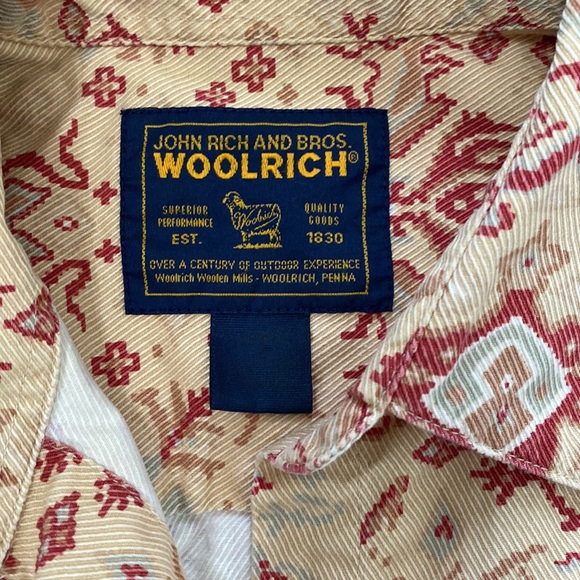 Woolrich corduroy western shirt size medium - Picture 2 of 4